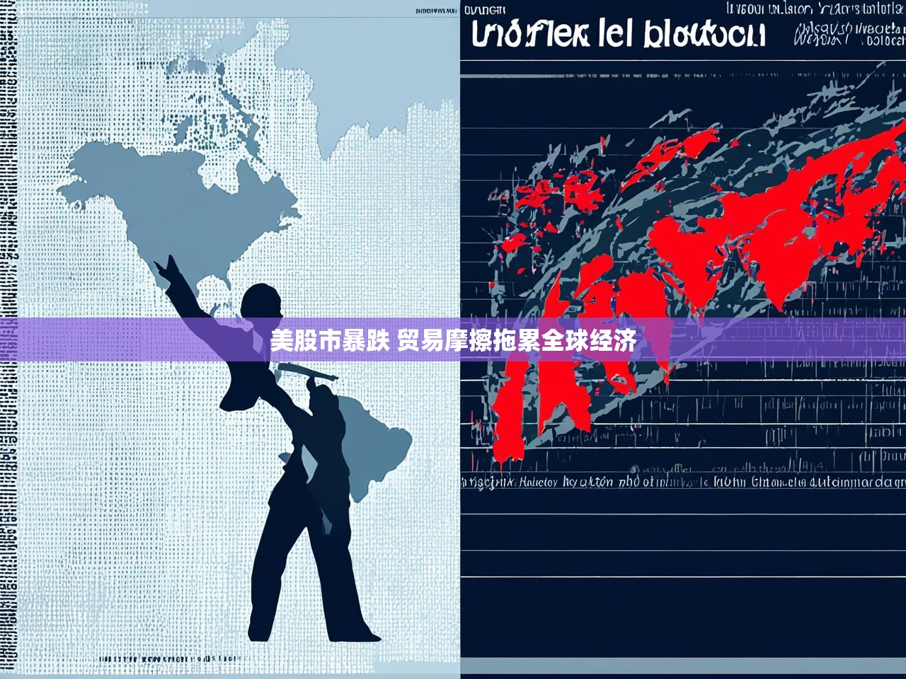 美股市暴跌 贸易摩擦拖累全球经济