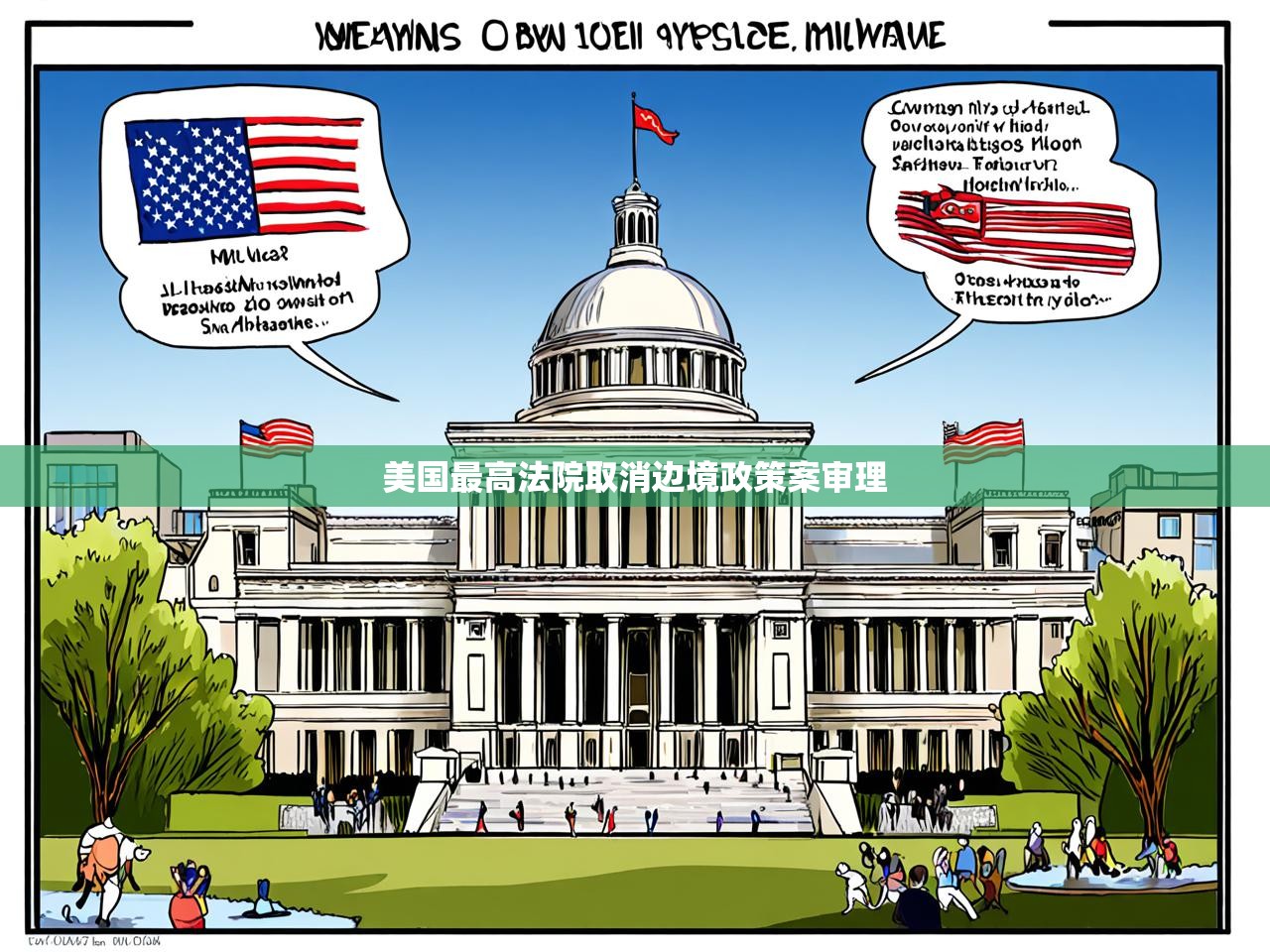 美国最高法院取消边境政策案审理 美国最高法院取消边境政策案审理