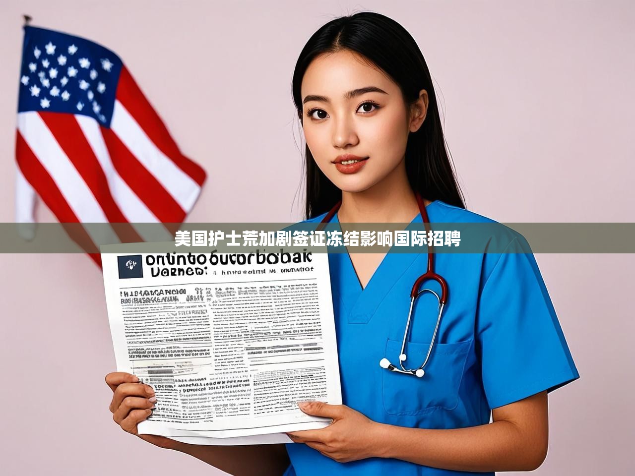 美国护士荒加剧签证冻结影响国际招聘