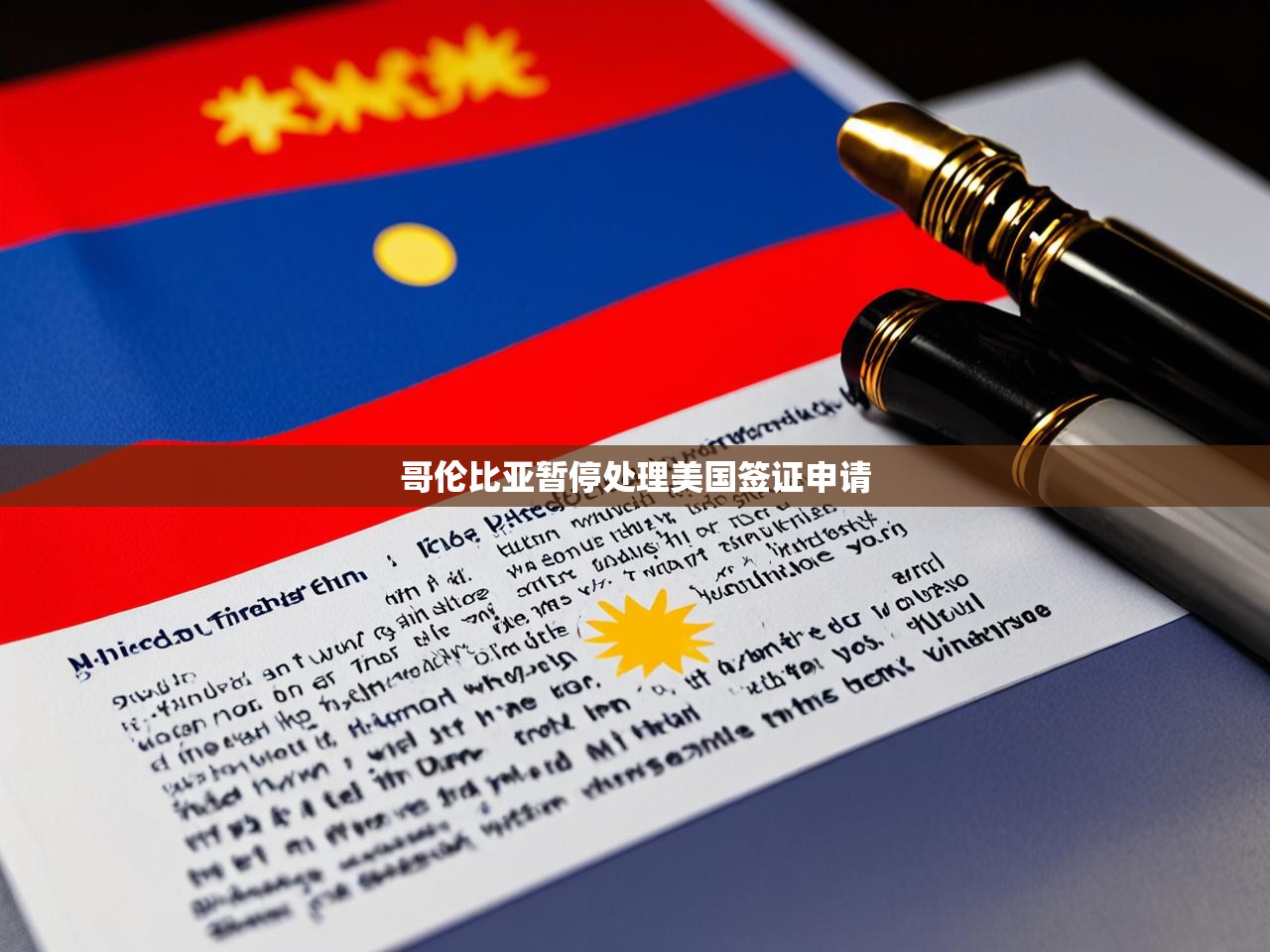 哥伦比亚暂停处理美国签证申请