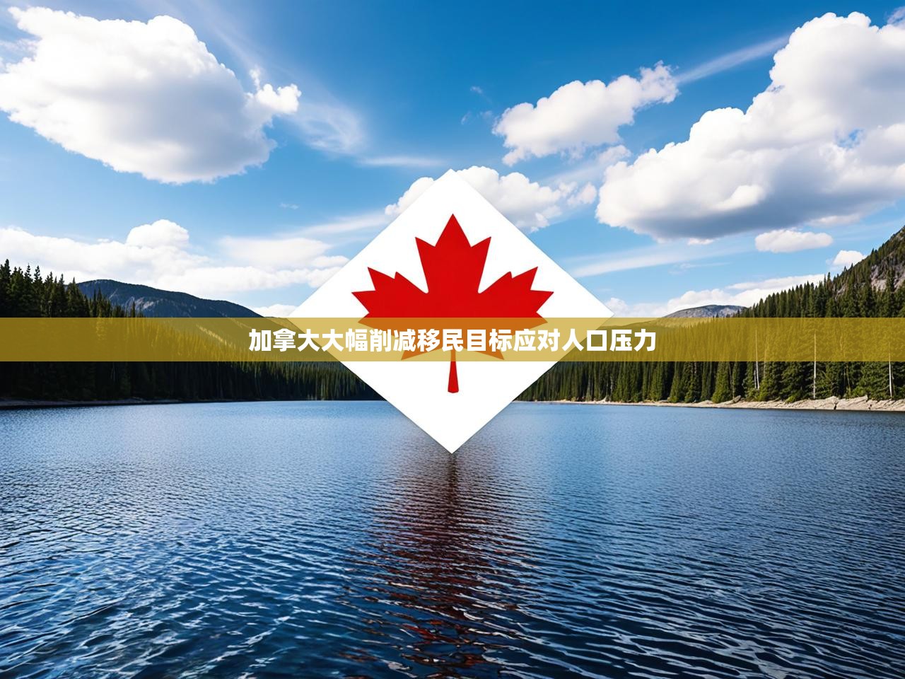 加拿大大幅削减移民目标应对人口压力
