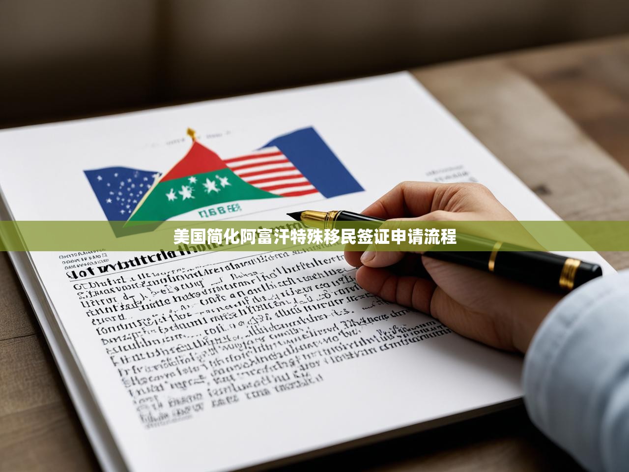 美国简化阿富汗特殊移民签证申请流程