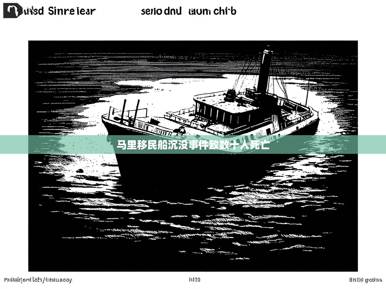 马里移民船沉没事件致数十人死亡