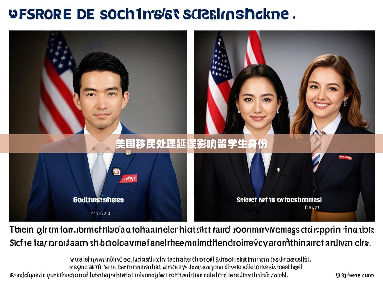 美国移民处理延误影响留学生身份