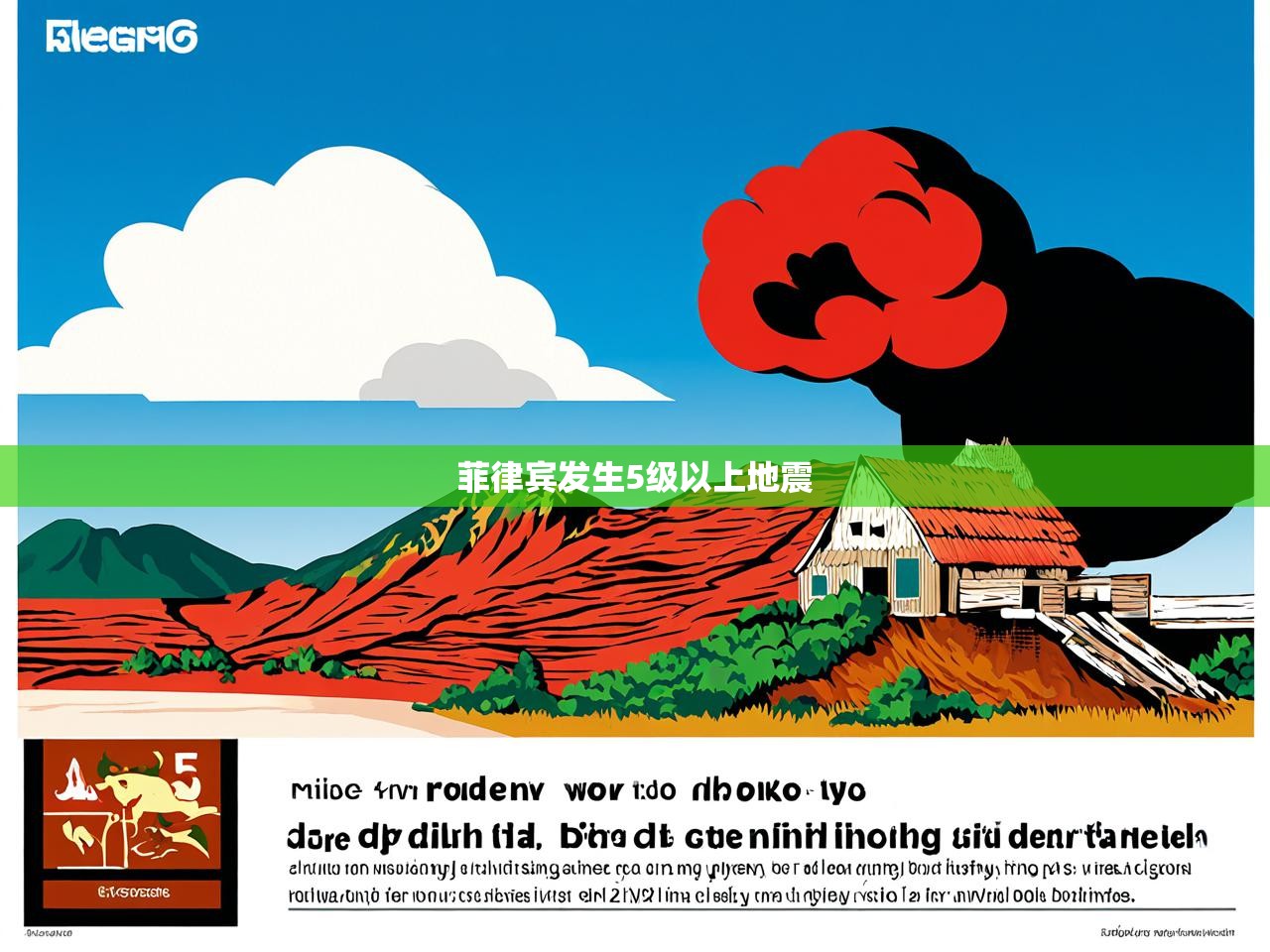 菲律宾发生5级以上地震