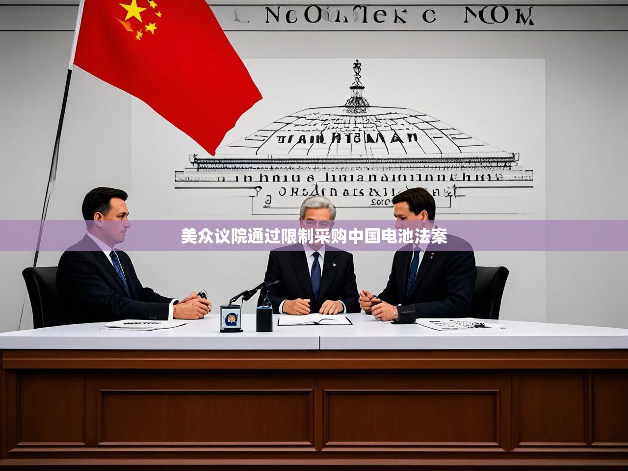 美众议院通过限制采购中国电池法案