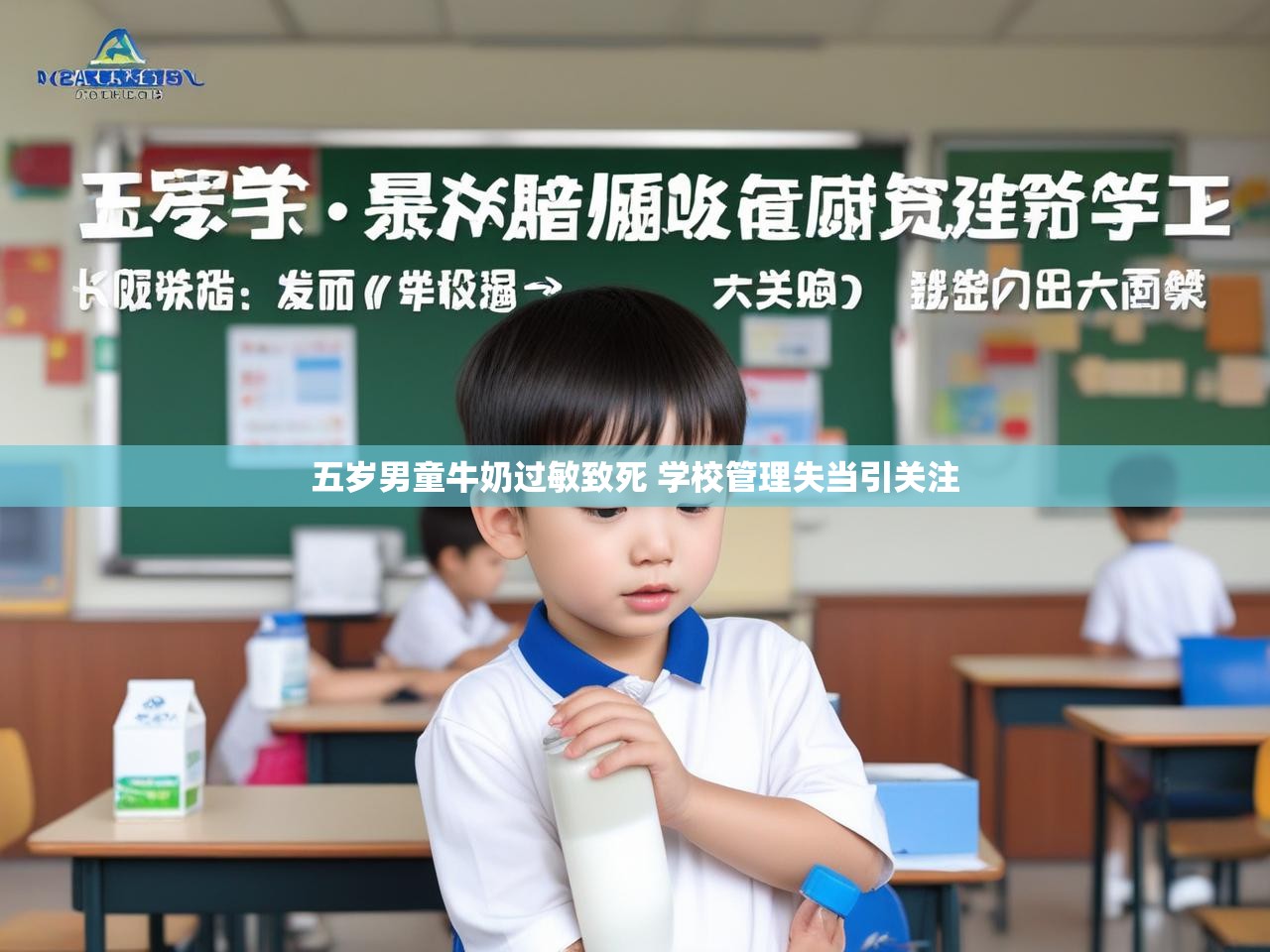 五岁男童牛奶过敏致死 学校管理失当引关注