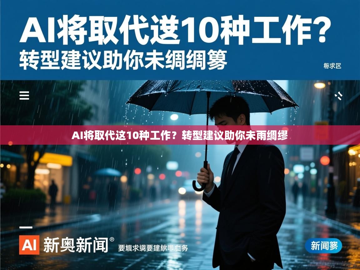 AI将取代这10种工作？转型建议助你未雨绸缪