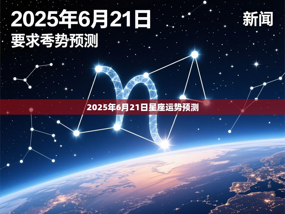 2025年6月21日星座运势预测