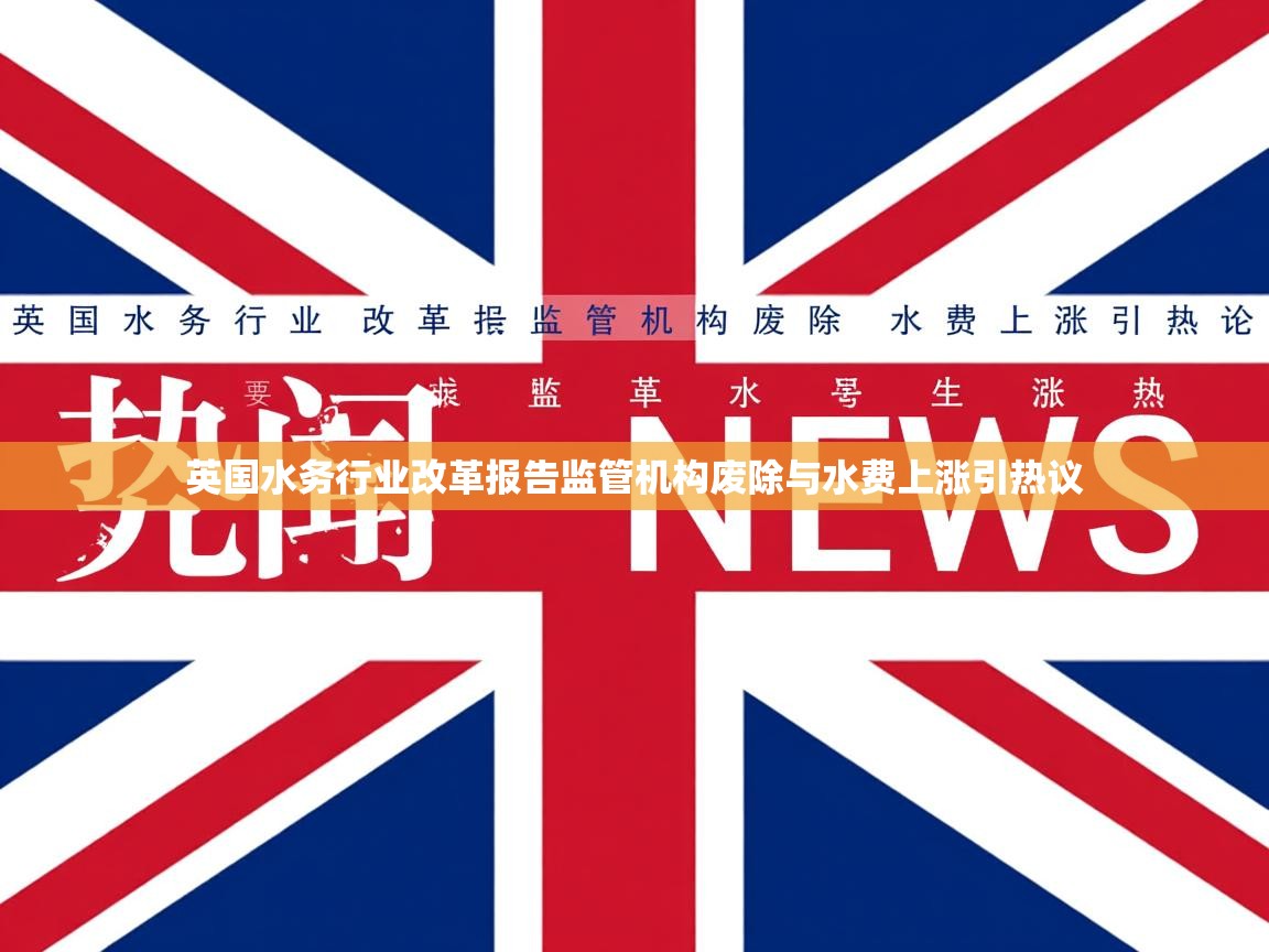 英国水务行业改革报告监管机构废除与水费上涨引热议