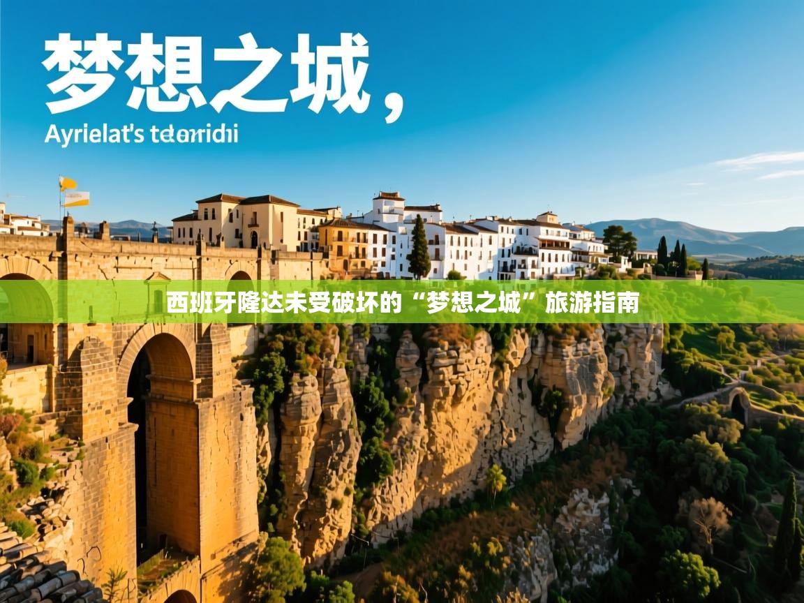 西班牙隆达未受破坏的“梦想之城”旅游指南 西班牙隆达未受破坏的“梦想之城”旅游指南
