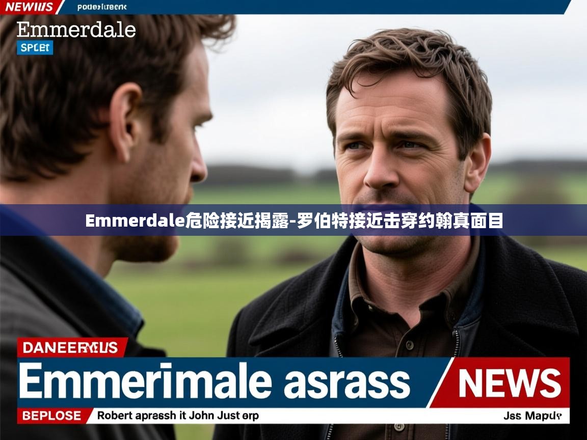 Emmerdale危险接近揭露-罗伯特接近击穿约翰真面目