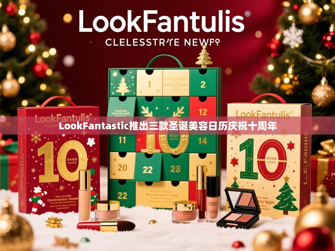 LookFantastic推出三款圣诞美容日历庆祝十周年 LookFantastic推出三款圣诞美容日历庆祝十周年