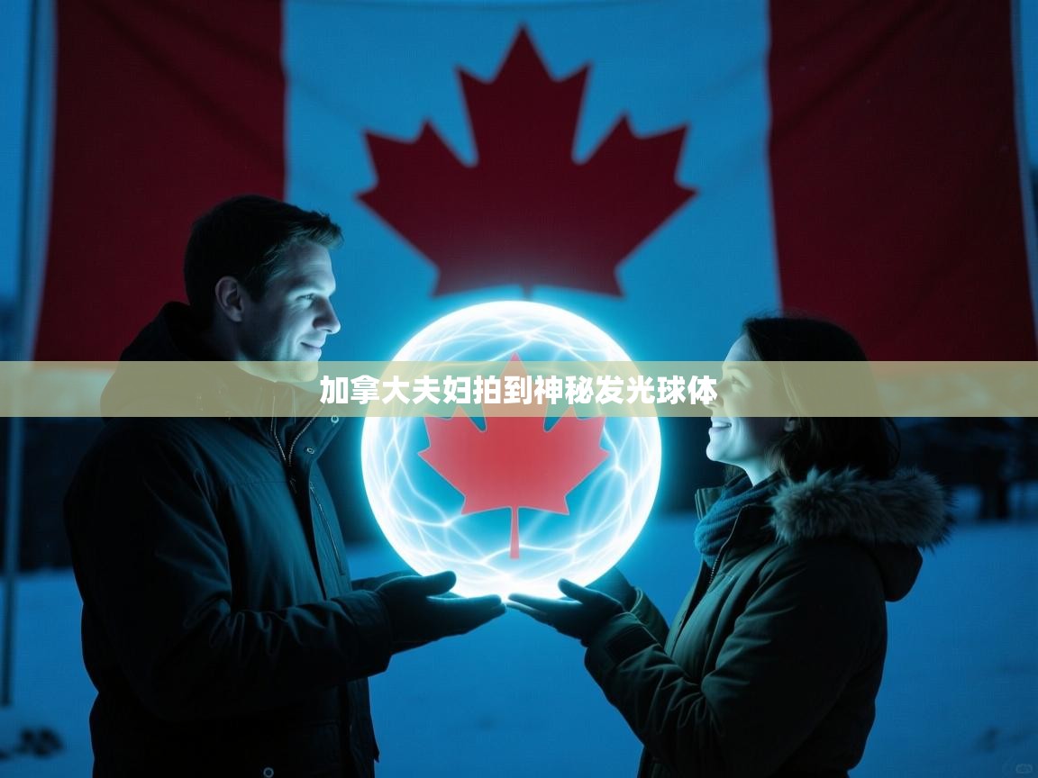 加拿大夫妇拍到神秘发光球体