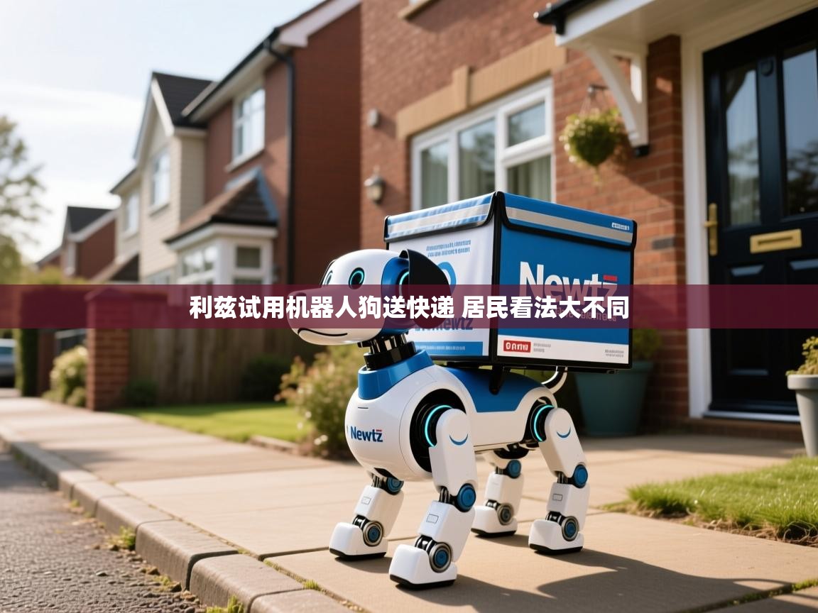利兹试用机器人狗送快递 居民看法大不同