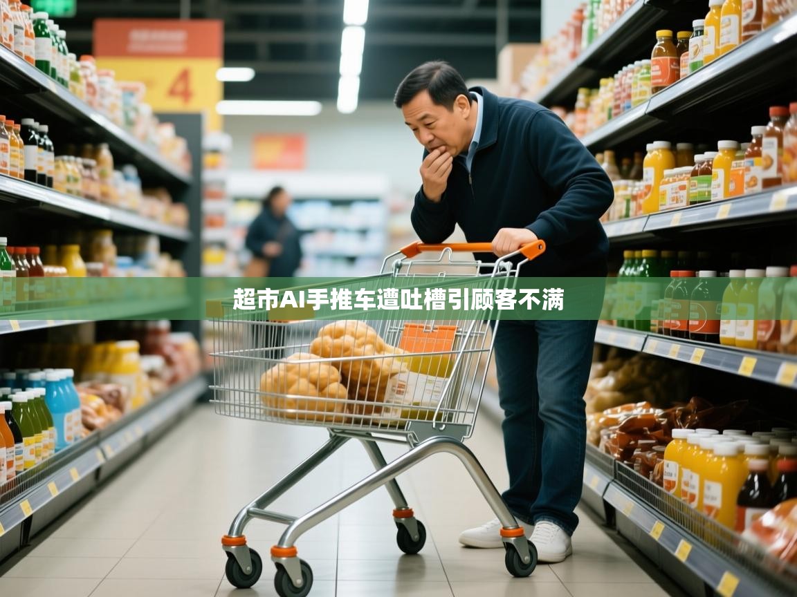 超市AI手推车遭吐槽引顾客不满