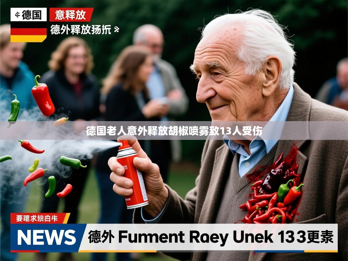 德国老人意外释放胡椒喷雾致13人受伤