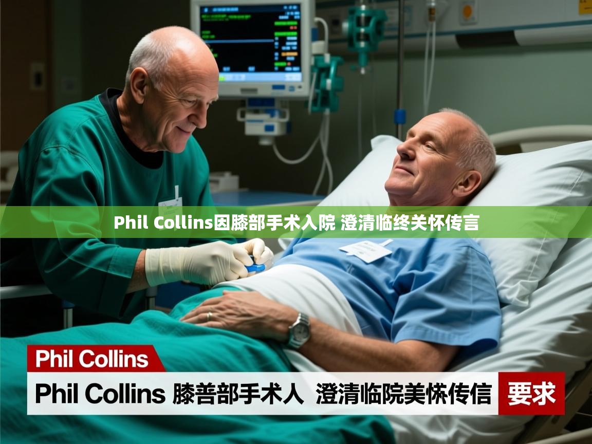 Phil Collins因膝部手术入院 澄清临终关怀传言