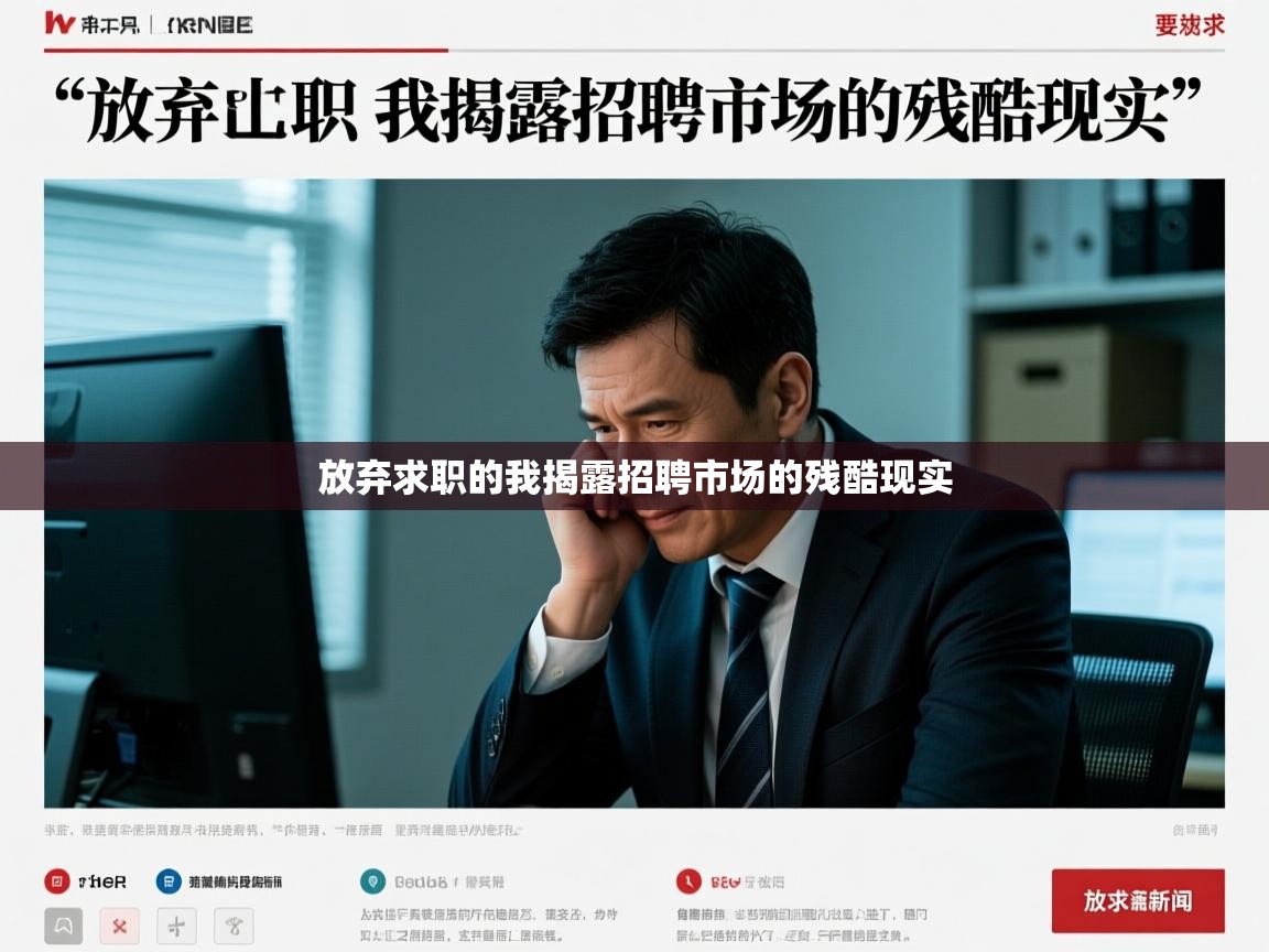 放弃求职的我揭露招聘市场的残酷现实