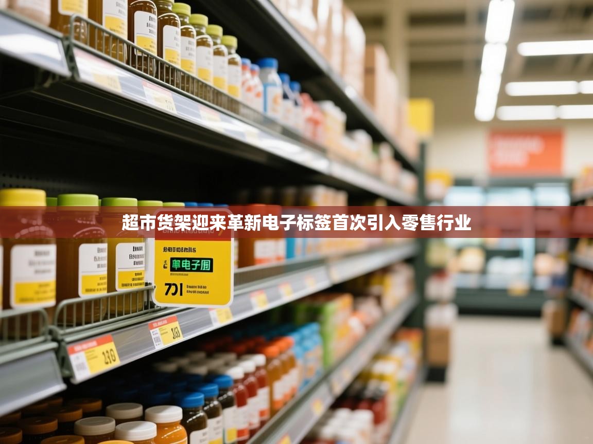 超市货架迎来革新电子标签首次引入零售行业
