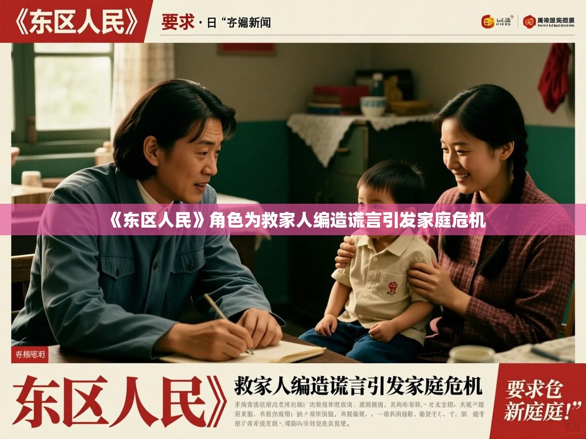 《东区人民》角色为救家人编造谎言引发家庭危机
