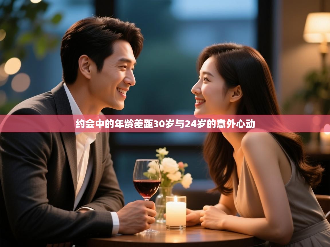 约会中的年龄差距30岁与24岁的意外心动
