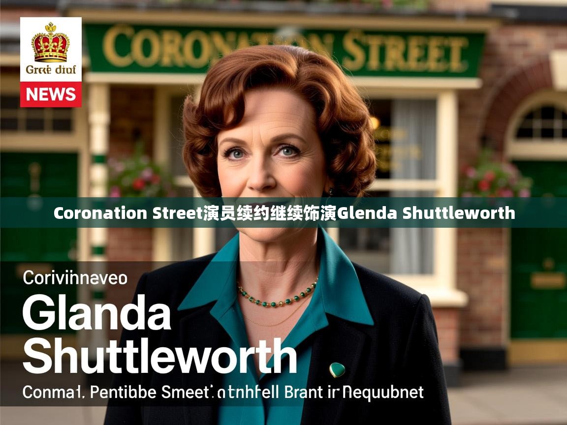 Coronation Street演员续约继续饰演Glenda Shuttleworth