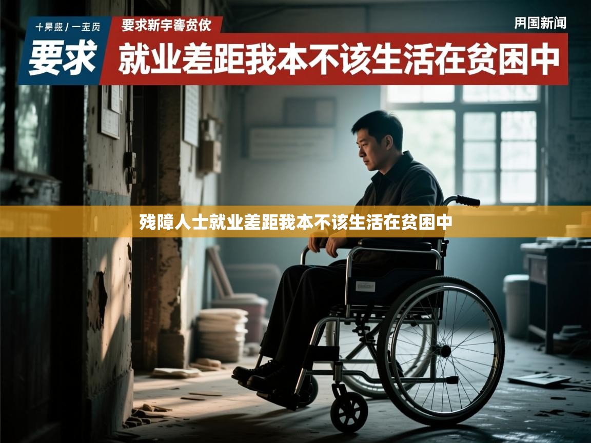 残障人士就业差距我本不该生活在贫困中