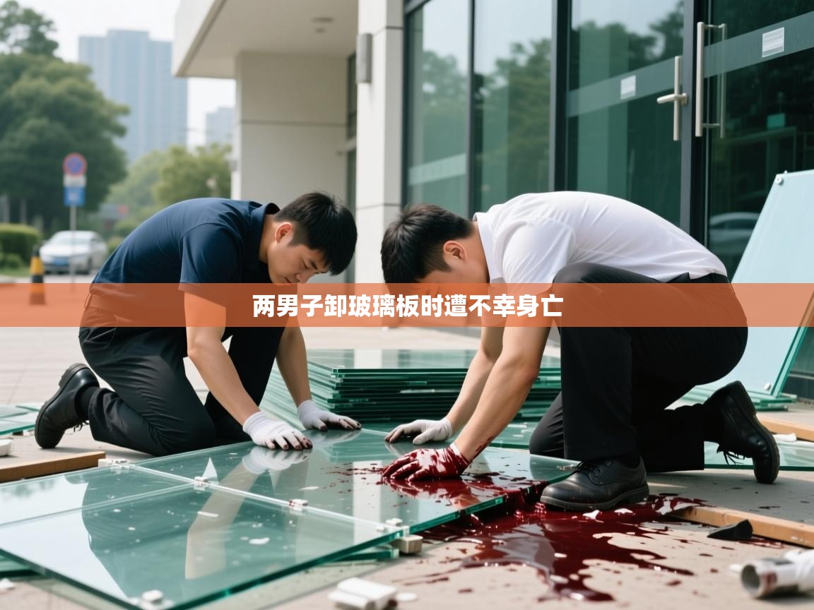 两男子卸玻璃板时遭不幸身亡