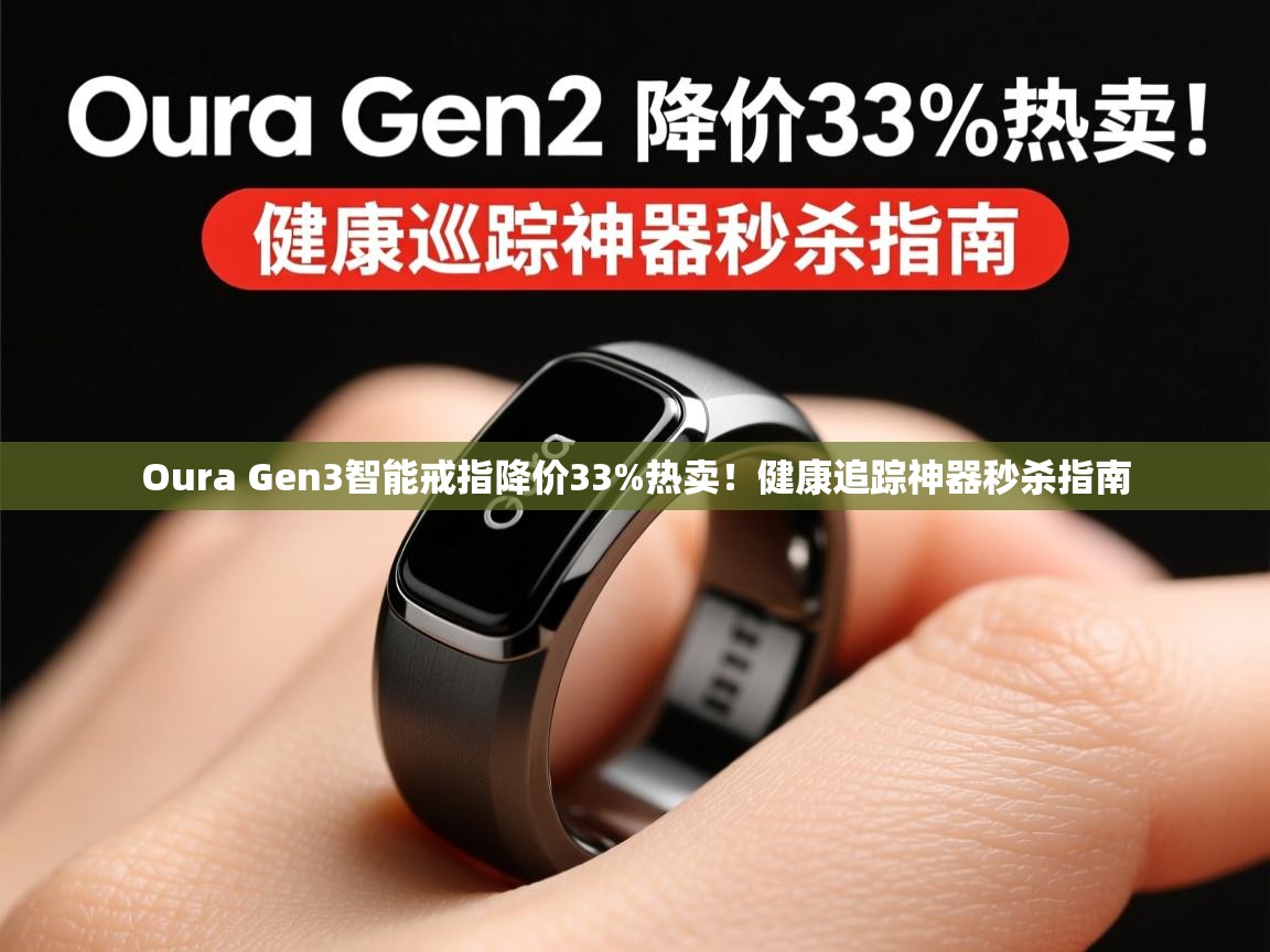 Oura Gen3智能戒指降价33%热卖！健康追踪神器秒杀指南