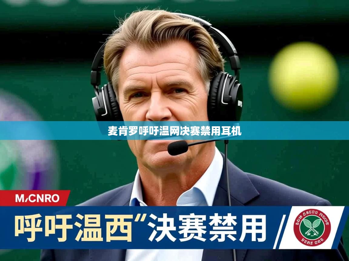 麦肯罗呼吁温网决赛禁用耳机