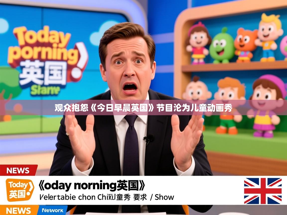观众抱怨《今日早晨英国》节目沦为儿童动画秀