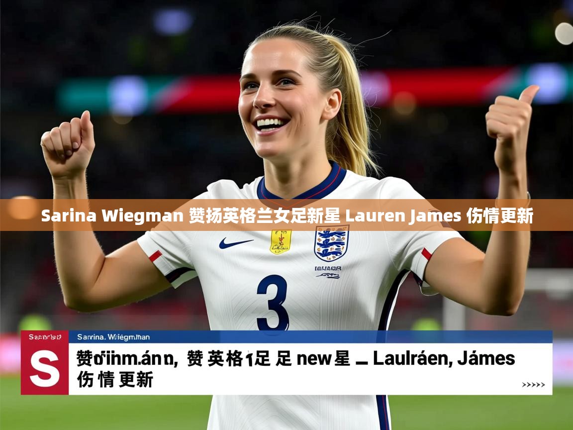 Sarina Wiegman 赞扬英格兰女足新星 Lauren James 伤情更新