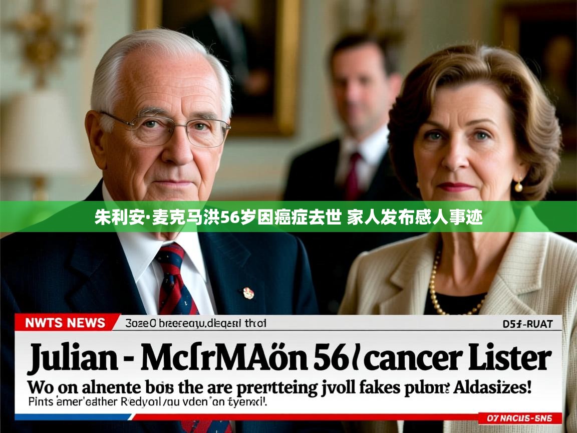 朱利安·麦克马洪56岁因癌症去世 家人发布感人事迹
