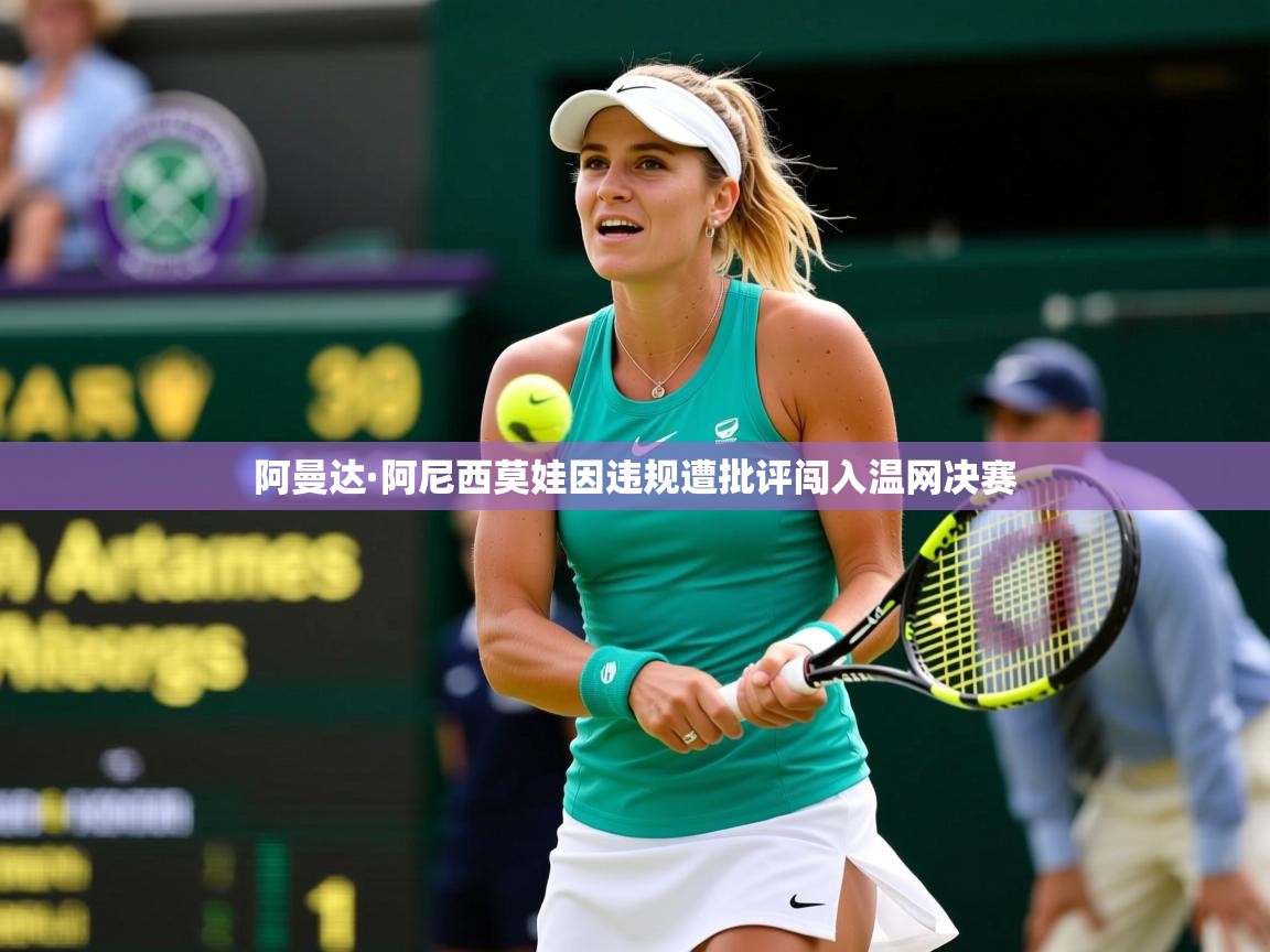 阿曼达·阿尼西莫娃因违规遭批评闯入温网决赛
