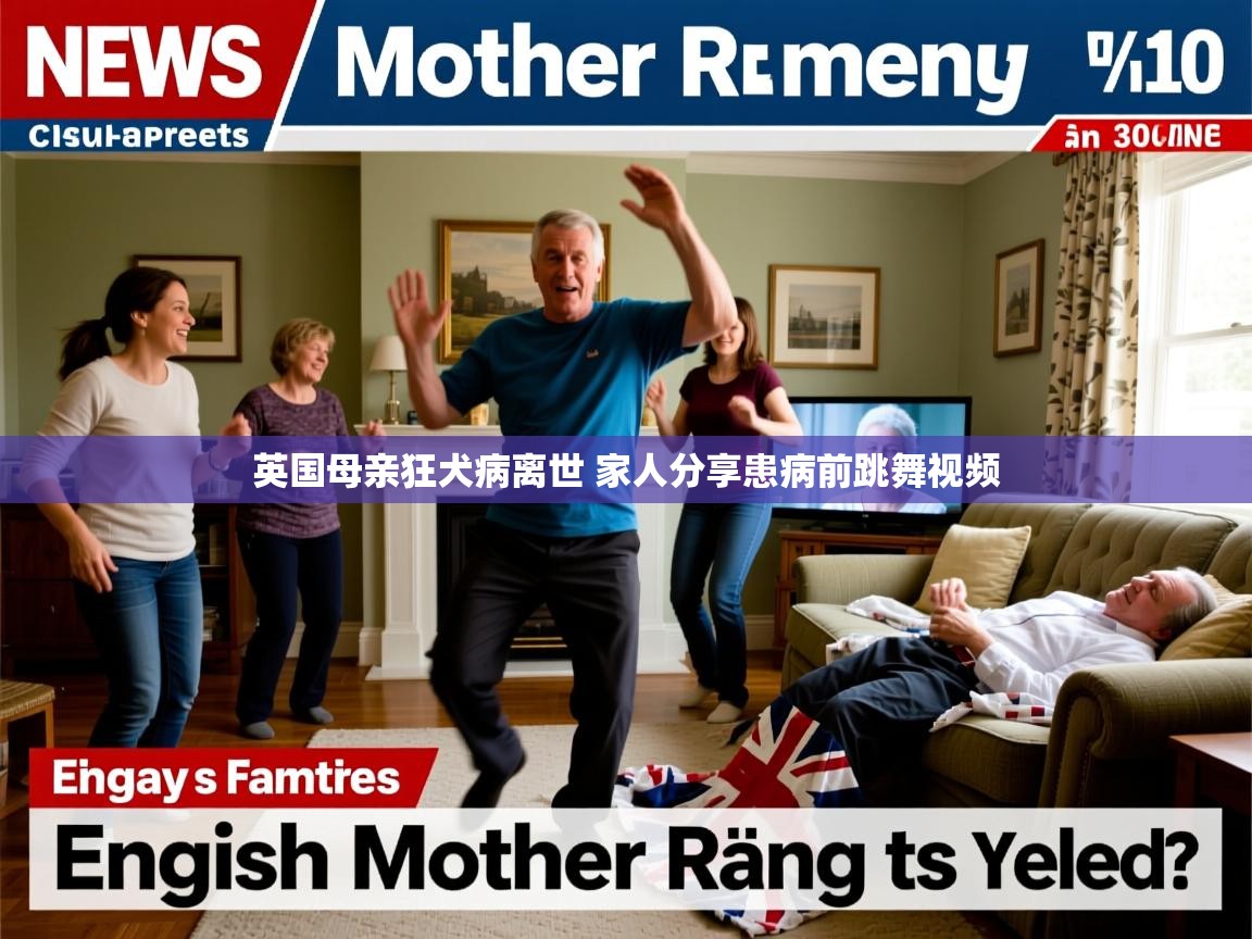 英国母亲狂犬病离世 家人分享患病前跳舞视频