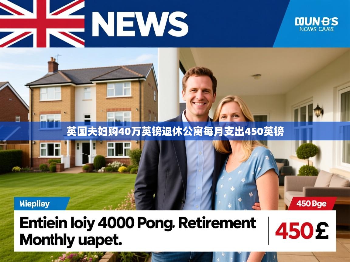 英国夫妇购40万英镑退休公寓每月支出450英镑